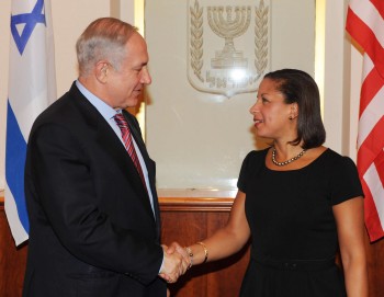 Susan Rice, Susan Rice Israel, Susan Rice Netanyahu