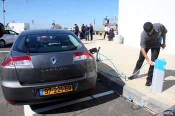 Better Place, Electric Car Israel