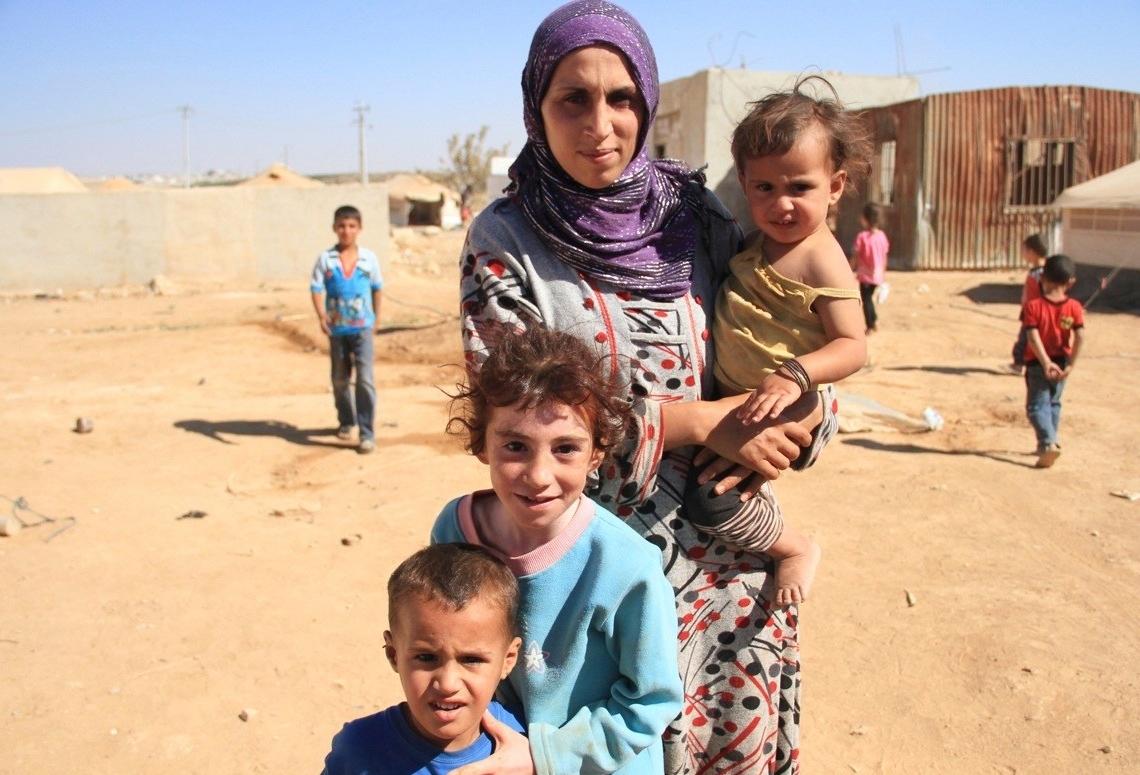 Syrian refugees living in camps and tents in northern Jordan are receiving aid from Jewish and Israeli groups. (Courtesy IsraAid)