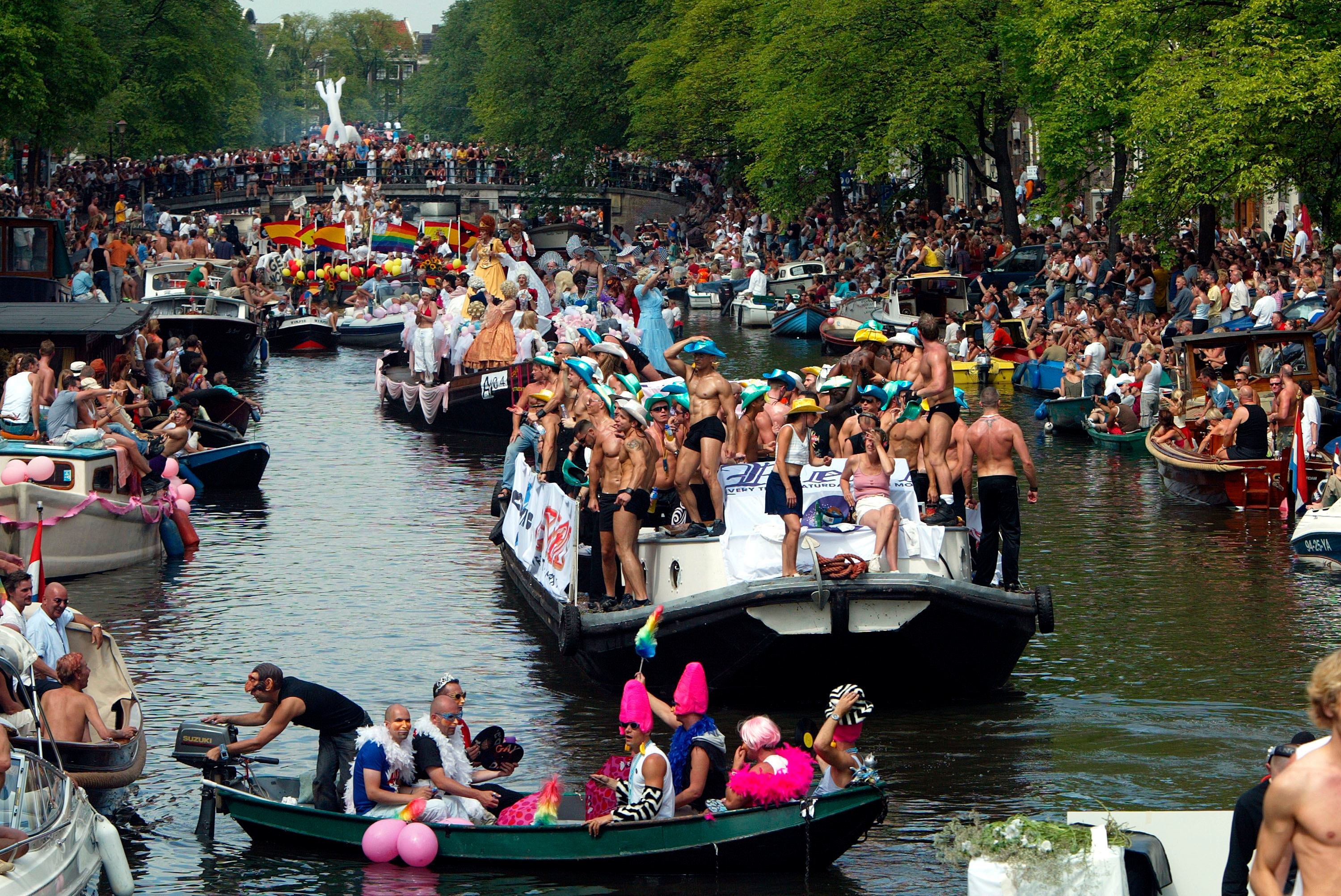 Amsterdam gay parade pride