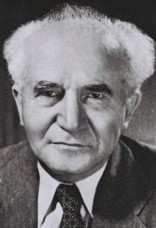 David Ben-Gurion in 1949. (David Eldan/GPO via Getty Images) 