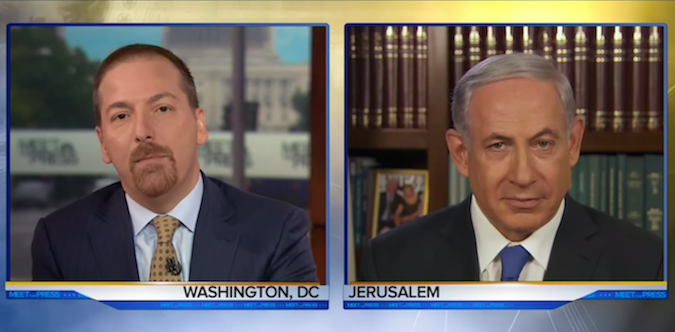 On "Meet the Press" Israeli Prime Minister Benjamin Netanyahu compared the recent Iran agreement to the 1994 deal between the United States and North Korea. (Youtube)