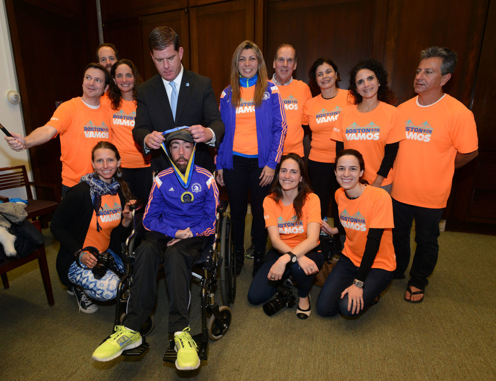 Maickel Melamed Boston Marathon disabilities