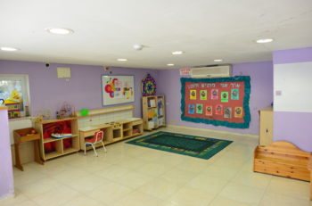 The day care at one of Bat Melech's shelters. (Courtesy of Bat Melech)