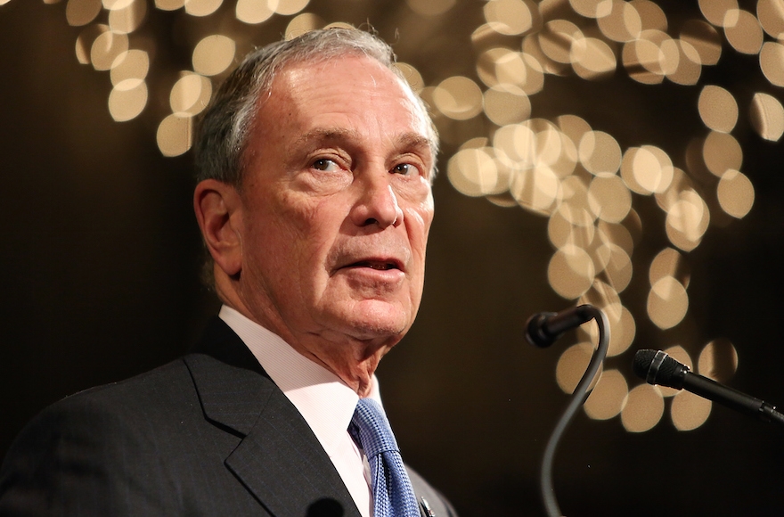 Former Mayor of New York City Michael Bloomberg speaking on February 10, 2015, in New York City (Monica Schipper/Getty Images)
