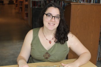 Marissa Natale is researching a new collection of Holocaust money for Clark University and considering how students may be able to use it. (Courtesy of Clark University)