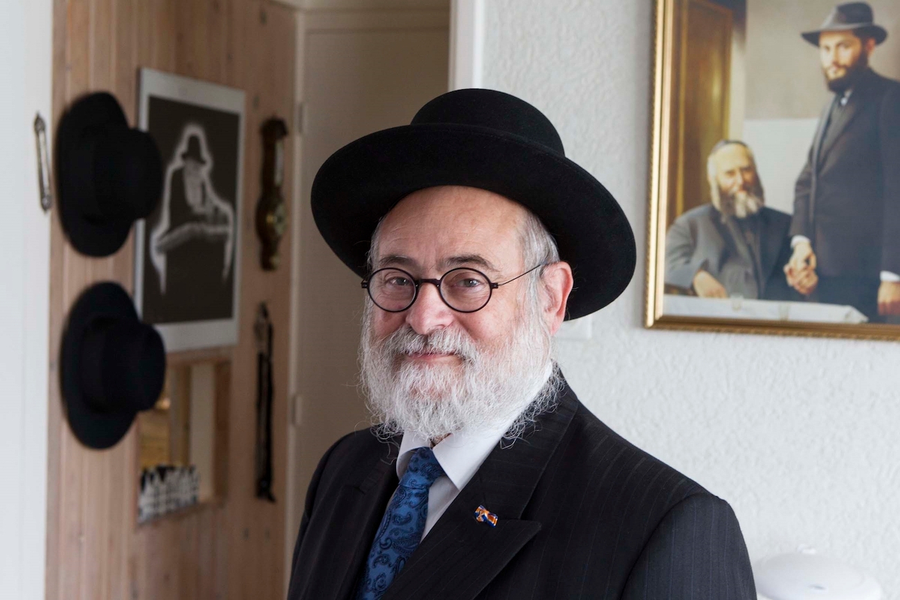 Dutch Chief Rabbi Binyomin Jacobs opposes the housing of migrants from the Middle East in a heavily Jewish area of Amsterdam. (RD/A.Dommerholt)
