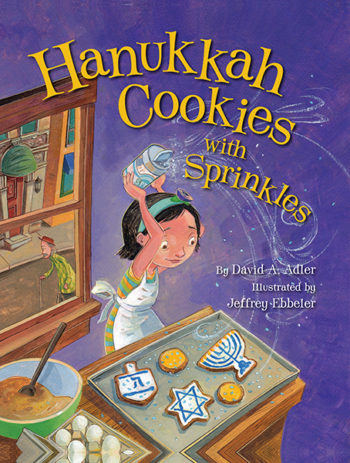 "Hanukkah Cookies with Sprinkles" (Courtesy of Behrman House)