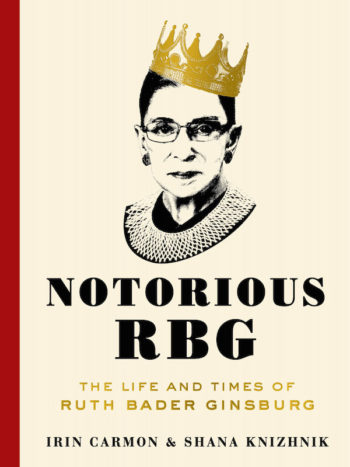 The cover of "Notorious RBG: The Life and Times of Ruth Bader Ginsburg." (HarperCollins)