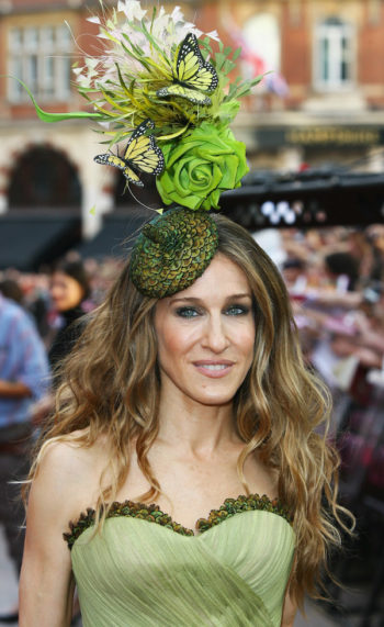 Sarah Jessica Parker attending the premiere of the "Sex and the City" film in London, May 12, 2008. (Gareth Cattermole/Getty Images)