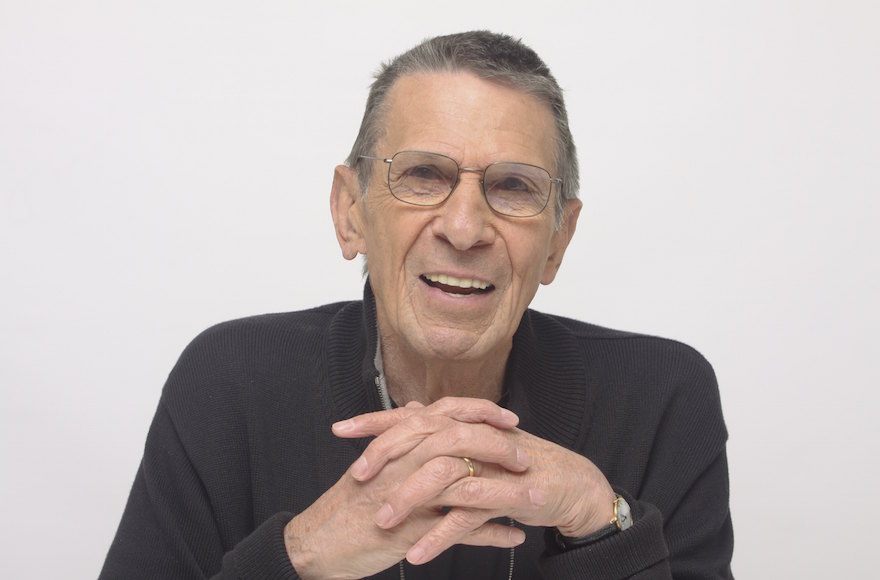 Leonard Nimoy at the Four Seasons Hotel in Beverly Hills, California, April 26, 2009. (Munawar Hosain/Fotos International/Getty Images)