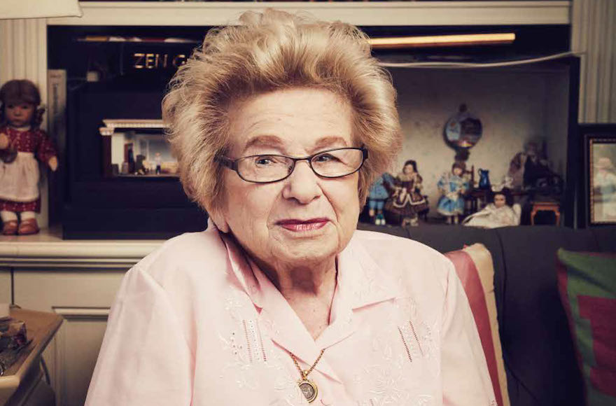 Ruth Westheimer reflected on her Holocaust experience to The Hollywood Reporter in a landmark feature. (The Hollywood Reporter)