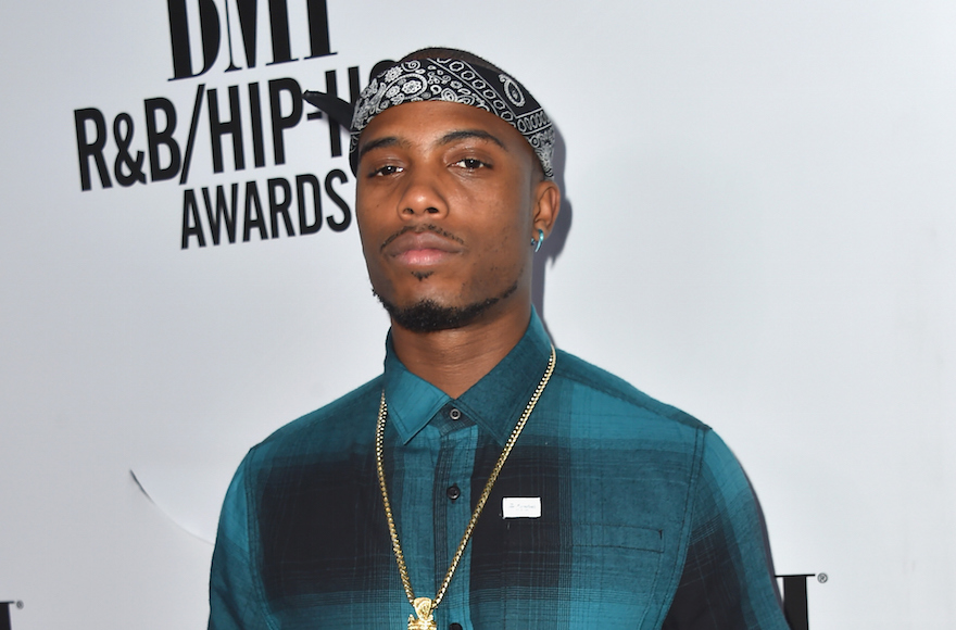 Rapper B.o.B.  at the 2015 BMI R&B/Hip Hop Awards in Beverly Hills, California, Aug. 28, 2015. (Alberto E. Rodriguez/Getty Images)
