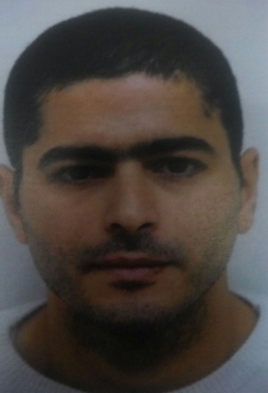 Nashat Milhem is accused of killing two people in central Tel Aviv on Friday. (Israel Police)