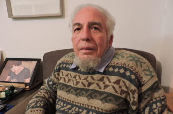 Albert Ely, 79, ran the kibbutz volunteer program when Sanders was at Sha'ar Ha'amakim. He doesn't remember Sanders specifically, but does remember there being an American named Bernard. (Ben Sales)