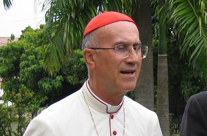 Cardinal Tarcisio Bertone in Santo Domingo, Dominican Republic. (Wikimedia Commons)