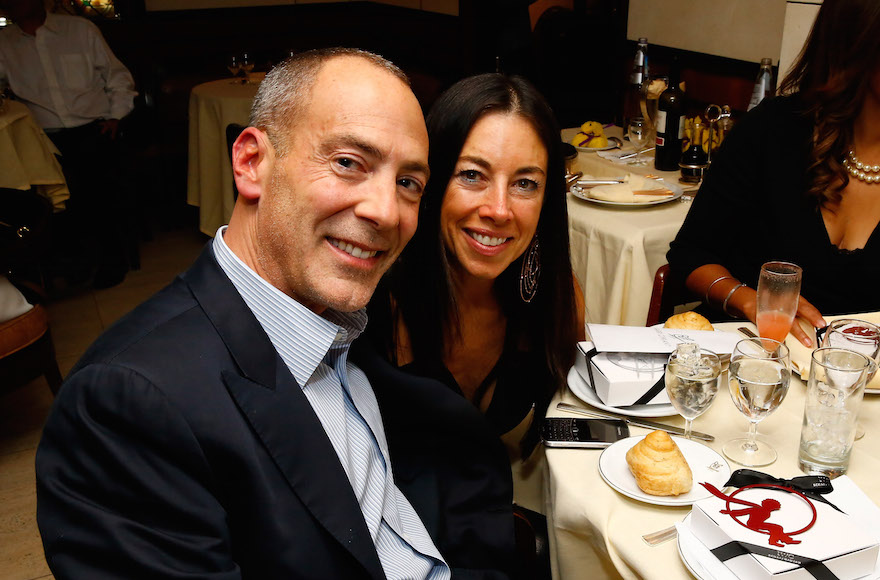 Steven Croman and Harriet Croman attending an event in New York, Dec. 2, 2013. (Astrid Stawiarz/Getty Images for DuJour)