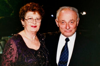 Liviu Librescu and his wife, Marlena Librescu, in an undated photograph (Librescu family via Getty Images)