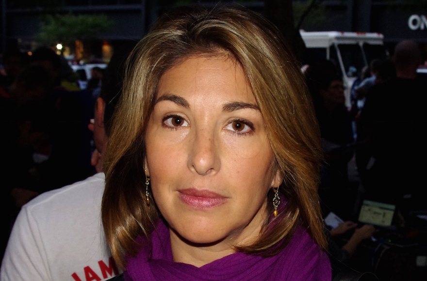 Naomi Klein at Occupy Wall Street in 2011. (Wikimedia Commons)