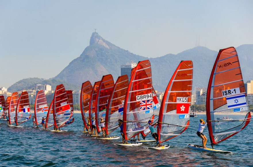 Rio 2016's first test-event, an international sailing regatta that gathered 326 athletes from 35 countries, Aug. 3, 2014. (Alex Ferro)