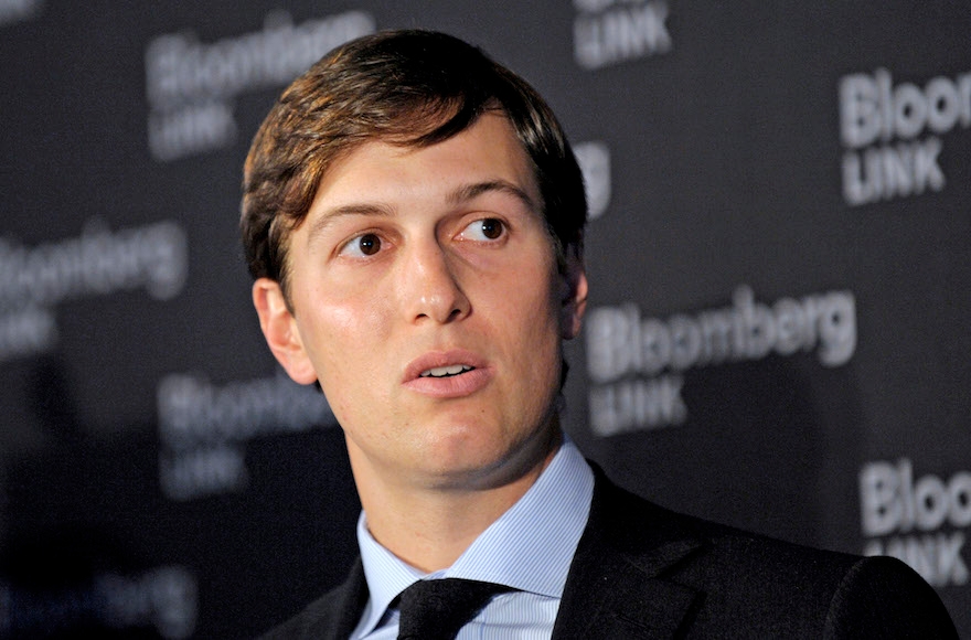 Jared Kushner speaking at the Bloomberg Commercial Real Estate conference in New York, Nov. 9,  2011. (Peter Foley/Bloomberg/Getty Images)
