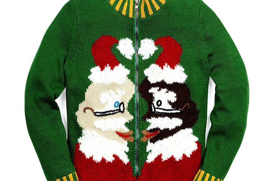 Whoopi Goldberg designed a collection of holiday-themed sweaters for Lord & Taylor. (Twitter)
