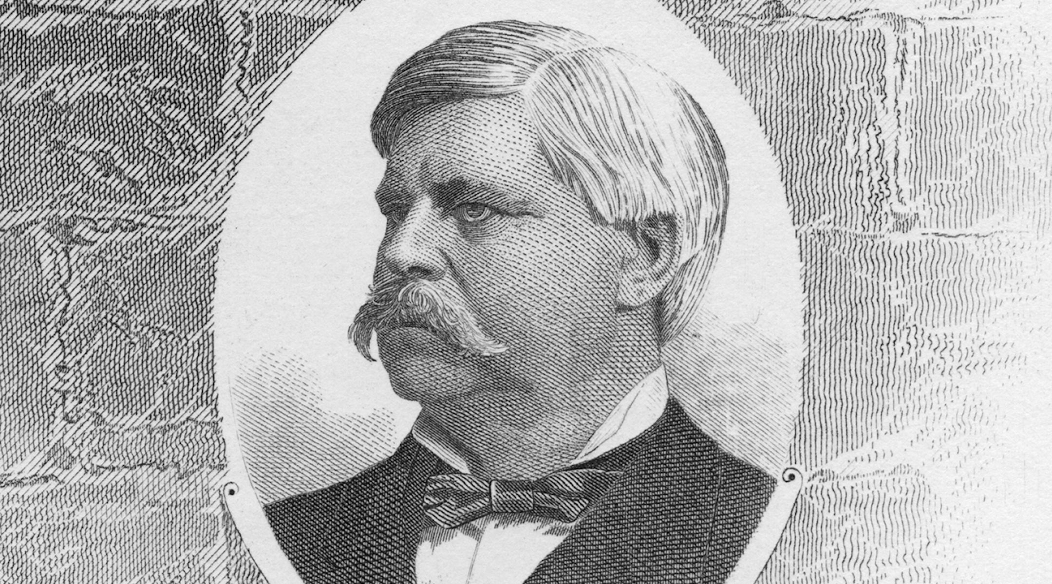 A portrait of Zebulon Vance, circa 1861.