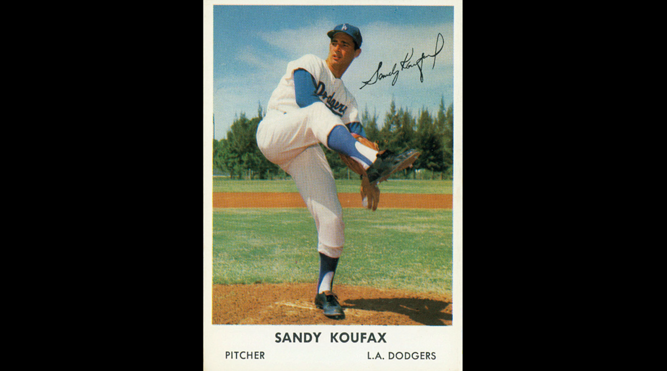 A 1962 Sandy Koufax card