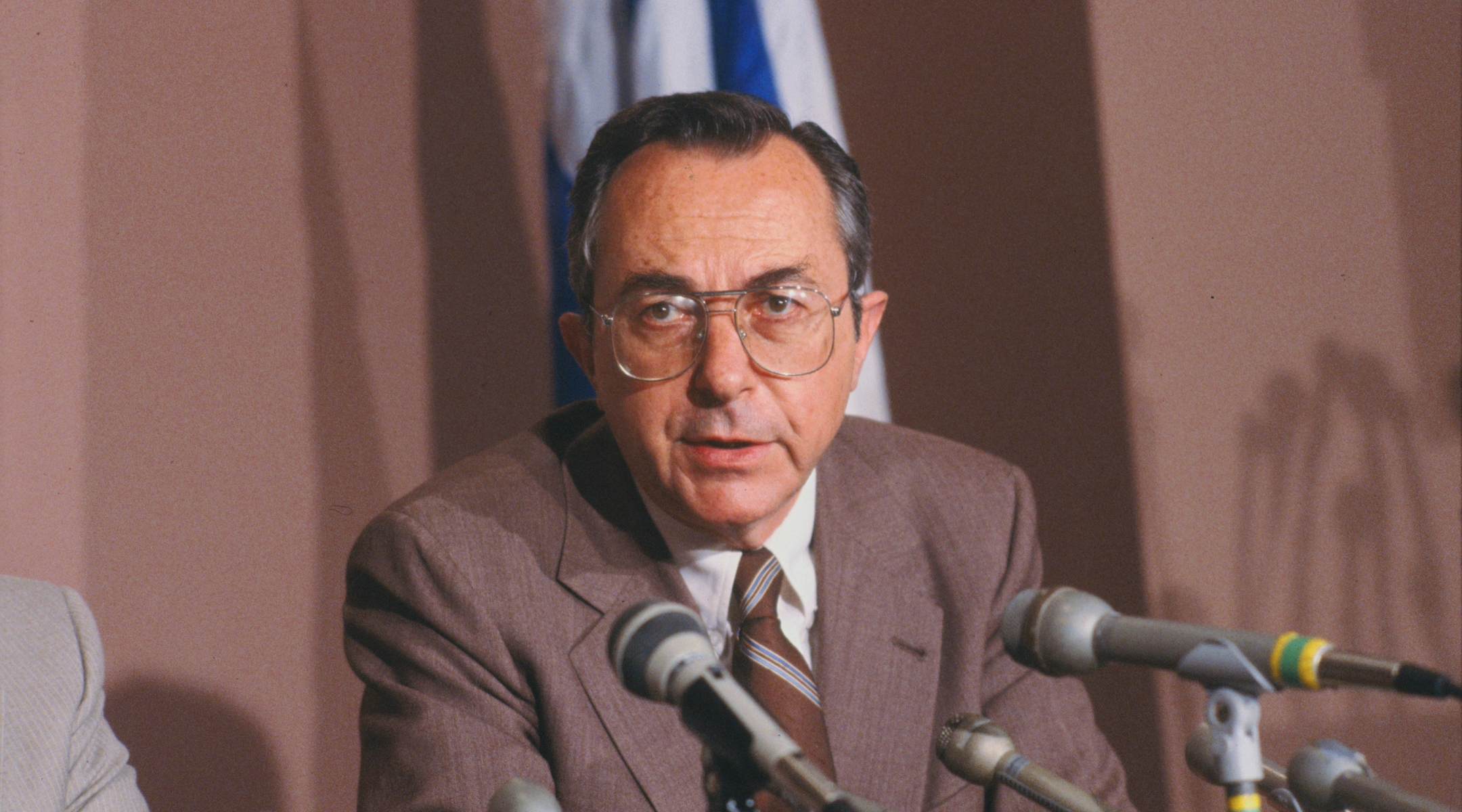 Israeli Ambassador to United States Moshe Arens in 1982.