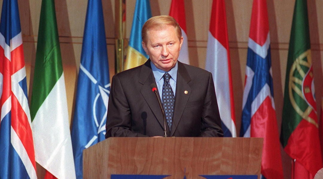 Ukraine President Leonid Kuchma