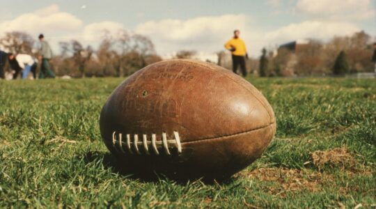 football on a field