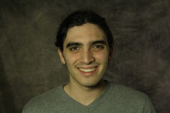 Brandeis University senior Lev Hirschhorn presented Jewish Voice for Peace's bid to his campus Hillel. (Courtesy Jewish Voice for Peace)