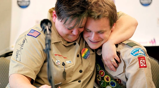 Gay scouts, jewish scouts