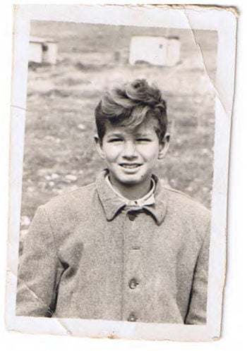 Participants in an Israeli program hope to include Zvi Weiss, shown here in the 1950s, in a future reunion. (Courtesy Ahuva Maoz)