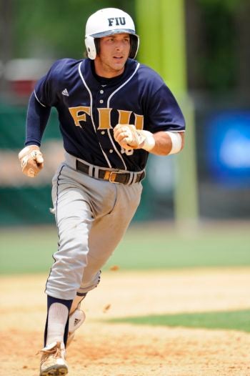 Garrett Wittels, a sophomore at Florida International University, finished the 2010 season with a 56-game hitting streak. (Courtesy of FIU)