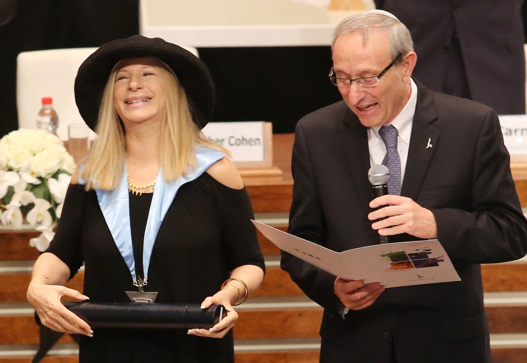 Barbra Streisand, Barbra Israel, Barbra Hebrew University