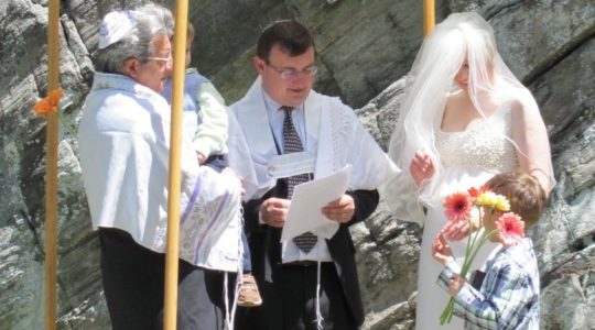 conversion wedding, jewish wedding converted