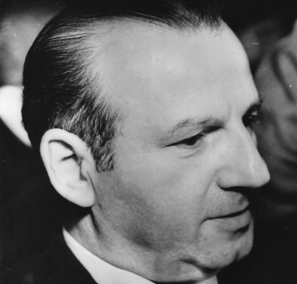 Jack Ruby, the Dallas nightclub proprietor who murdered Lee Harvey Oswald in 1963, was born Jacob Rubinstein in 1911. (Central Press/Getty Images) 