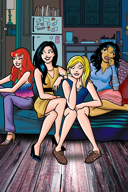 Lena Dunham's comic debut at Archie Comics, promo image (Courtesy Archie Comics)