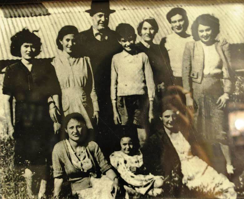 Judith Mertz, shown as a little girl sitting with her family in early 1950s Israel, lives in Pennsylvania now but says she has family in her native land 