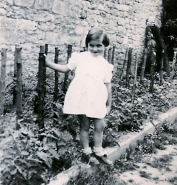 Tova Silverstein (nee Lowenbraun) during the Holocaust at Angel Larose’s farmhouse in Villers-Poterie, Belgium. (Courtesy Tanya Klein)