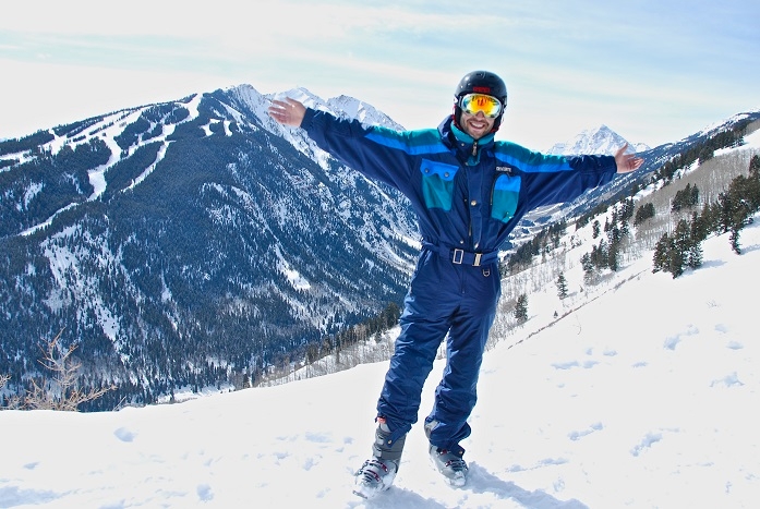 Wounded Israel Defense Forces veteran Yinon Cohen, 31, surprised his ski instructors at Challenge Aspen with his determination to ski unaided except for his prosthetic legs. (Nina Zale)