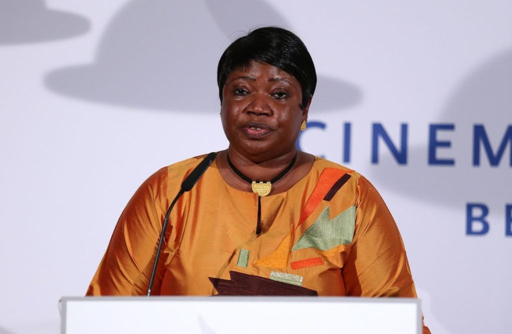 International Criminal Court prosecutor Fatou Bensouda announced a preliminary examination concerning the 