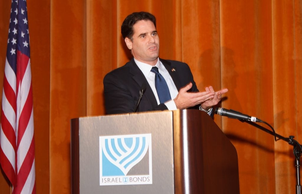 Israeli Ambassador to the United States Ron Dermer defended Prime Minister Benjamin Netanyahu's decision to address Congress on Iran in March. (Embassy of Israel)