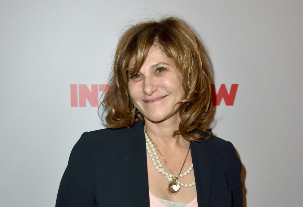 Amy Pascal attends the premiere of Columbia Pictures'