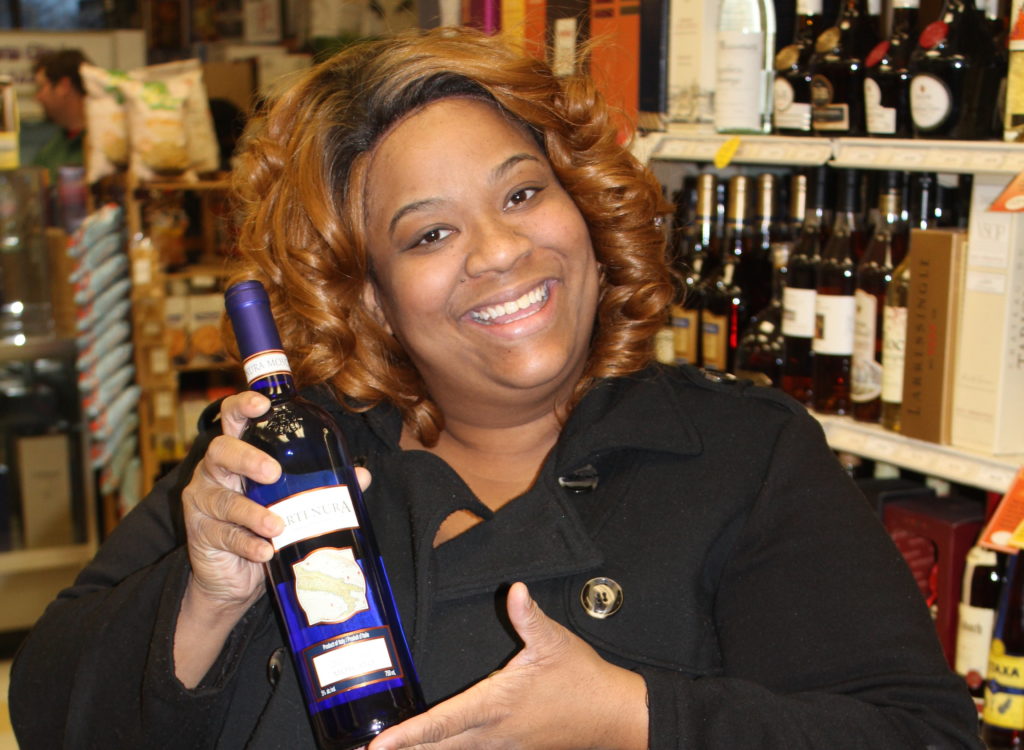 To Baltimore resident Joeann Wallace, selecting a kosher Moscato “is well worth it” for the taste she enjoys. Hillel Kuttler)