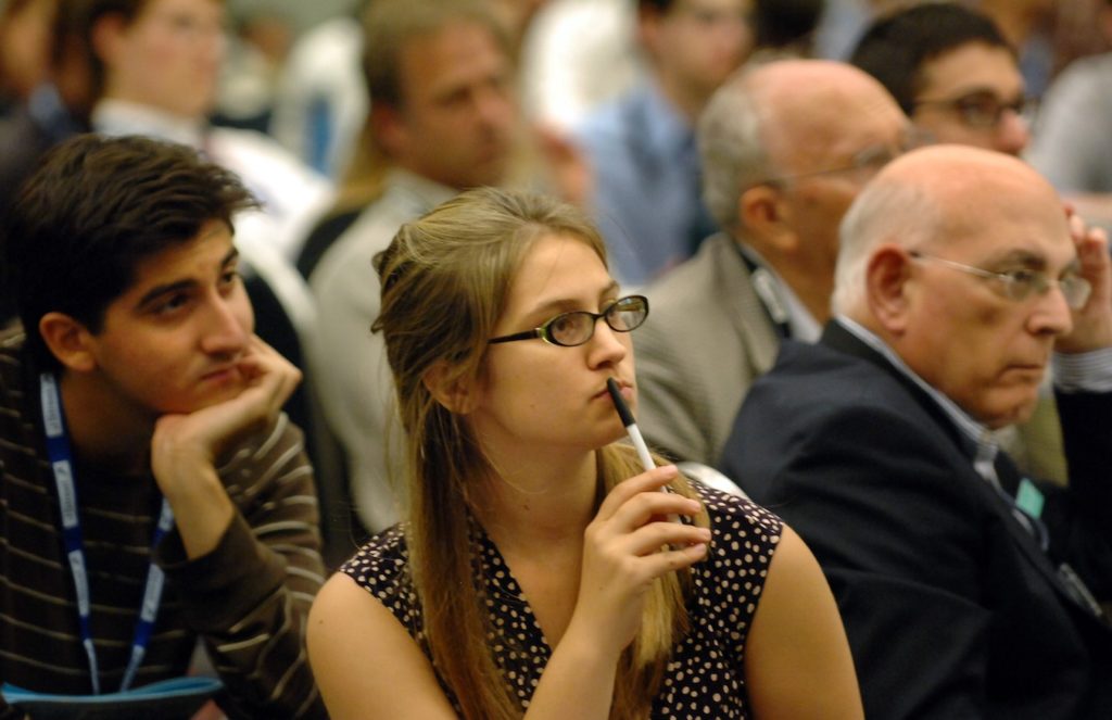 Students participating in the 2013 J Street conference in Washington. (Courtesy photo)