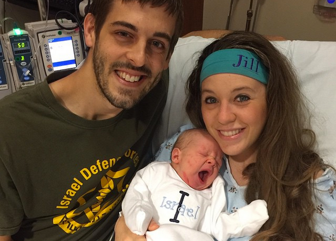 Jill Duggar, of "19 Kids and Counting" fame, named her son Israel. (Instagram)