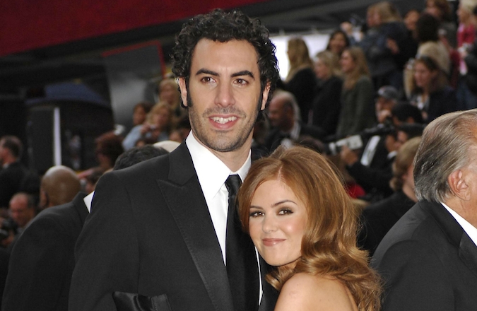 Sacha Baron Cohen, Isla Fisher