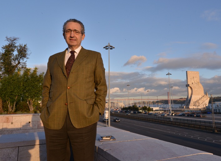 Jose Ribeiro e Castro, the Portuguese lawmaker who co-authored the country's law of return for Sephardic Jews, says he is more proud of the law than anything else he has accomplished in politics. (Cnaan Liphshiz)  